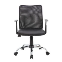 Fixed Arm Budget Mesh Task Chair Black - Boss Office Products -Furniture Specialty Store GUEST 7cbe1858 cefe 4b5b 9450 304ab1bed690