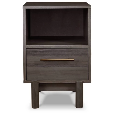 Brymont Nightstand Black/Gray - Signature Design By Ashley 5 Brymont Nightstand Black/Gray - Signature Design By Ashley - Image 3