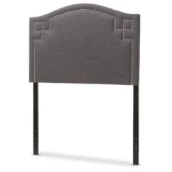 Aubrey Modern And Contemporary Fabric Upholstered Headboard - Twin - Baxton Studio -Furniture Specialty Store GUEST 7dee1a30 51b2 40c3 bd55 d625bb50785c