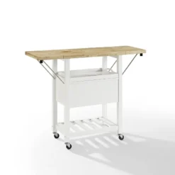 Bristol Double Drop Leaf Kitchen Cart White - Crosley -Furniture Specialty Store GUEST 7ef09a79 ca91 4662 8921 25345c8ba99c