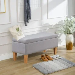 42″ Mico Storage Ottoman Natural - Boraam -Furniture Specialty Store GUEST 7f0a7ce8 07dc 4661 93d8 e63533c4ccad