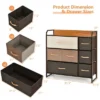 Costway 7-Drawer Dresser Storage 3-Tier Organizer Tower Steel Frame Wooden Top -Furniture Specialty Store GUEST 7f7008c3 0288 4ee3 8b9e 4c3788dee8dc