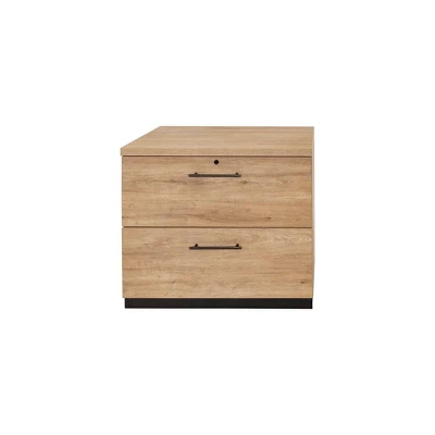 Abbott Contemporary Wood Laminate File Drawer Light Brown - Martin Furniture 4 Abbott Contemporary Wood Laminate File Drawer Light Brown - Martin Furniture - Image 2
