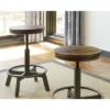 Torjin Adjustable Height Barstool Brown/Gray - Signature Design By Ashley -Furniture Specialty Store GUEST 7fd074aa 9e33 4884 80e9 6324f847401e