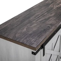 58" TV Stand For TVs Up To 65" Gray - Home Essentials -Furniture Specialty Store GUEST 8019756f 8573 47c7 981b e2e20d06775f