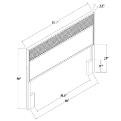 Wood & Cane Transitional Headboard - Hearth & Hand™ With Magnolia -Furniture Specialty Store GUEST 80627b94 92e4 48a9 a766 37f507ba73be