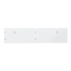 Sydney Wall Shelf With Hooks And Mail Sorter - White