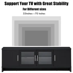 Costway TV Stand Media Entertainment Center For TV's Up To 70'' W/ Storage Cabinet 17 Costway TV Stand Media Entertainment Center For TV's Up To 70'' W/ Storage Cabinet -Furniture Specialty Store GUEST 80ac5259 dee5 4c5b b7ec 5000749e7cc1