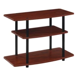 Designs2Go 3 Tier TV Stand For TVs Up To 32" - Breighton Home -Furniture Specialty Store GUEST 81d9e1d3 3c7f 4b44 b11a fff89682fb59