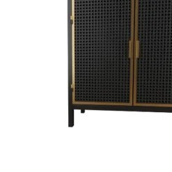 47.64" Freestanding 4 Door Sideboard With 3 Top Drawers, Dark Gray - ModernLuxe -Furniture Specialty Store GUEST 81dfedb3 bbc1 4d8b 918c 4097a1d95c13