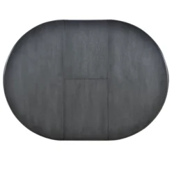 5 PCS Round Wood Extendable Dining Table Set With 4 Dining Chairs-ModernLuxe -Furniture Specialty Store GUEST 821cb80b 41b9 4276 863e a7cae3efa5cf