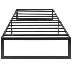 14" Branden Minimalist Steel Platform Bed Frame Black - Taylor & Logan -Furniture Specialty Store GUEST 828a0707 2407 4b51 b48e 8b0a005c4da0
