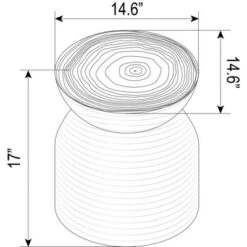Grantsville Drum Accent Table Black - Threshold™ Designed With Studio McGee -Furniture Specialty Store GUEST 82f4aac6 8d31 4914 8f5f 47d6585c349c