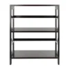 29.21" 2 Tier Leo Shelf Storage Or Bookshelf Wide Espresso Brown - Winsome -Furniture Specialty Store GUEST 8320c307 5822 49e7 b83f e95b731c7b0c