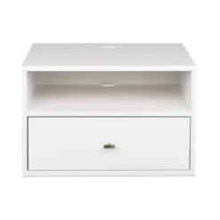 Floating 1 Drawer Nightstand With Open Shelf - Prepac -Furniture Specialty Store GUEST 8396960b 13d9 4fff b414 94be430806a9