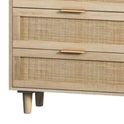 6-Drawer Rattan Dresser For Living Room And Bedroom, Natural - ModernLuxe -Furniture Specialty Store GUEST 83a5be6d f618 4c31 9237 4c72c5aa7e51