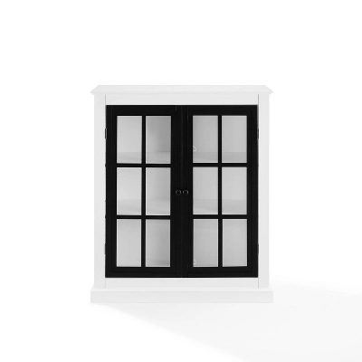 Cecily Stackable Storage Pantry White/Matte Black - Crosley 10 Cecily Stackable Storage Pantry White/Matte Black - Crosley - Image 8