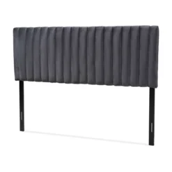 Emile Velvet Fabric Upholstered And Wood Headboard - Baxton Studio -Furniture Specialty Store GUEST 84394d44 9f69 457b b4c0 7e8661b7d68f