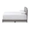 Odette Modern And Contemporary Fabric Upholstered Bed - Light Gray - Baxton Studio -Furniture Specialty Store GUEST 85558372 feb0 46fc 981c 679923f07b3e