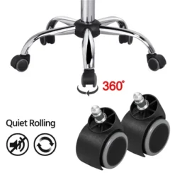 Yaheetech Velvet Low Back Armless Desk Chair Office Chair With Wheels -Furniture Specialty Store GUEST 859f0a58 9328 4f49 9d8c 4ee5a0543f2c