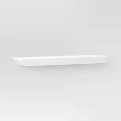 Wedge Shelf With Rod Bracket White - Threshold™ -Furniture Specialty Store GUEST 8614ec0e bacc 4228 9a29 d978d929ce2a