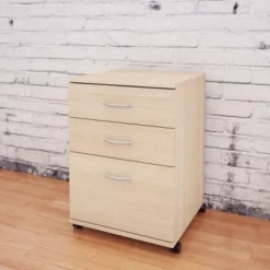 Essentials 3 Drawer Rolling Filing Cabinet - Nexera
