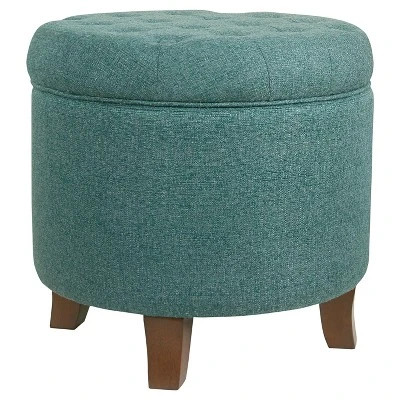 Boho Tufted Storage Ottoman - HomePop 5 Boho Tufted Storage Ottoman - HomePop - Image 3