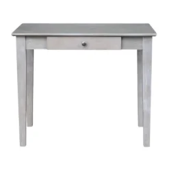 Small Desk With Drawer And Chair Washed Gray/Taupe - International Concepts -Furniture Specialty Store GUEST 89210112 7bf1 408f aeb2 946269aa7698
