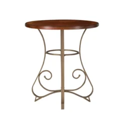 Carter Pub Bar Height Table Metal/Cherry - Powell Company 11 Carter Pub Bar Height Table Metal/Cherry - Powell Company -Furniture Specialty Store GUEST 89441423 5dc0 4485 8c91 89f8acc51fa1