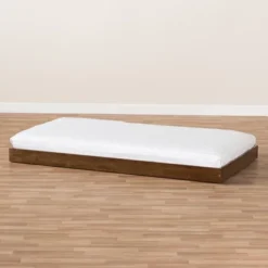 Twin Payton Modern And Contemporary Finished Trundle - Baxton Studio -Furniture Specialty Store GUEST 8aa7b443 78af 4178 af5e c4fcac864063