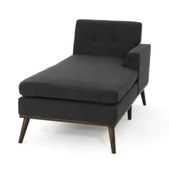 Stormi Mid-Century Modern Fabric Chaise Lounge - Christopher Knight Home -Furniture Specialty Store GUEST 8ab625ba e940 4cbe b80e f43096cf6f7c