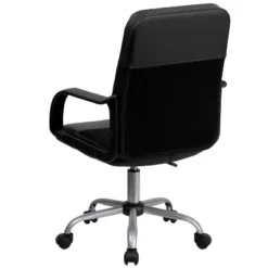 Swivel Task Chair Black Leather/Mesh - Flash Furniture -Furniture Specialty Store GUEST 8aee2ccc 6ed7 49a5 8889 65946705453e