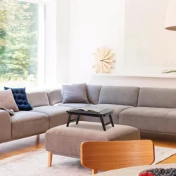 BirdRock Home Portable Sit Or Stand Desk With Storage Drawer And Media Slot - Espresso -Furniture Specialty Store GUEST 8b2385dc 5b92 42b8 b894 266997a08e20