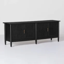 Wood & Cane Media Console - Hearth & Hand™ With Magnolia -Furniture Specialty Store GUEST 8c214c83 72c3 4b2c 9fb2 be4d35e92388