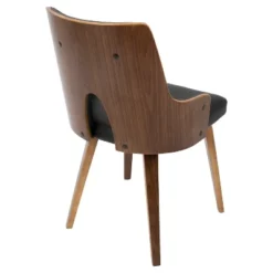 Set Of 2 Stella Mid Century Modern Dining Chair Black - Lumisource -Furniture Specialty Store GUEST 8cc57956 6445 4e2d a40d 0d543d69203b