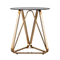 Tainbin Round End Table Champagne - Aiden Lane 12 Tainbin Round End Table Champagne - Aiden Lane -Furniture Specialty Store GUEST 8d18023d 460f 4e63 9389 e99730249664