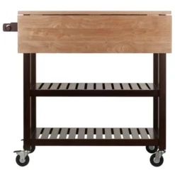 Langdon Kitchen Cart Cappuccino - Winsome -Furniture Specialty Store GUEST 8d5b6caa 8f6a 4b4b 9653 3b0b3460c360