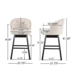 Set Of 2 30.5" Ogden Barstool - Christopher Knight Home -Furniture Specialty Store GUEST 8d8341b7 7aed 40a2 81ce 0a388b1ea5cc
