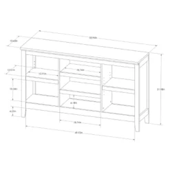 32" Carson Horizontal Bookcase With Adjustable Shelves - Threshold 13 32" Carson Horizontal Bookcase With Adjustable Shelves - Threshold -Furniture Specialty Store GUEST 8ed9f35d 4de6 4ad0 bc2b cfd89c35e08c