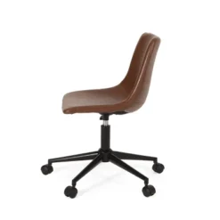 Jarvi Contemporary Upholstered Swivel Office Chair With Rolling Casters - Christopher Knight Home -Furniture Specialty Store GUEST 8ef176c3 d3cb 4c56 937a 201e5b6d8e4e