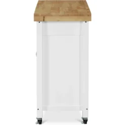 Denver Kitchen Cart White - ClickDecor -Furniture Specialty Store GUEST 8faeff72 eb99 4a7d 9abc 1d1b14283baa