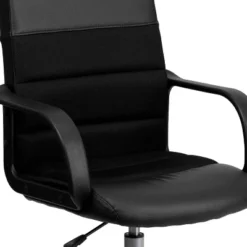 Swivel Task Chair Black Leather/Mesh - Flash Furniture -Furniture Specialty Store GUEST 8fed4625 ee04 46f4 b393 d2ced437562f