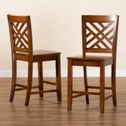 2pc Caron Wood Counter Stool Set - Baxton Studio 15 2pc Caron Wood Counter Stool Set - Baxton Studio -Furniture Specialty Store GUEST 9027b8aa b0e5 429a 9207 cd9bd1afbe2d