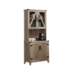 Wall Bar Cabinet With Glass Doors - Home Source -Furniture Specialty Store GUEST 906f5320 dc52 428e ab06 d4945b4f649e