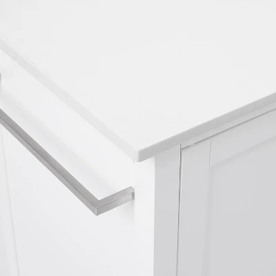 Soren Stone Top Kitchen Island/Cart White - Crosley 13 Soren Stone Top Kitchen Island/Cart White - Crosley - Image 11