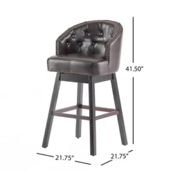 Set Of 2 30.5" Ogden Barstool - Christopher Knight Home -Furniture Specialty Store GUEST 90feccec c15c 47c0 a07c 930cdfd15f89