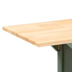 Dorthy Two-Tone Wood Kitchen Cart Green/Natural - Baxton Studio -Furniture Specialty Store GUEST 91f01a6f 275f 460c b48d 983121fdd210