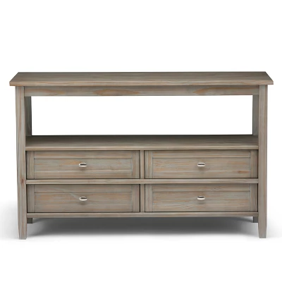 48" Norfolk Solid Wood Console Sofa Table - Wyndenhall 5 48" Norfolk Solid Wood Console Sofa Table - Wyndenhall - Image 3
