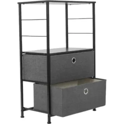 Sorbus Drawer Nightstand Shelf For Bedroom Home And Office Black -Furniture Specialty Store GUEST 922ece54 0a9e 4579 bb04 bcd05c64495d