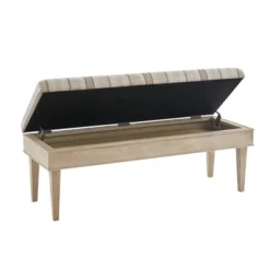 Harstrom Storage Bench Beige - Martha Stewart -Furniture Specialty Store GUEST 928f1687 9cc4 4ec2 9bcd 16735ebe31f3